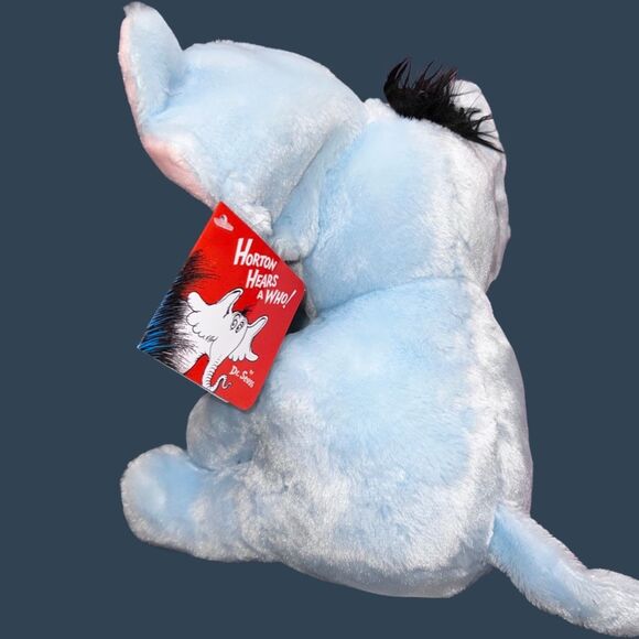 NWT Kohl's Cares Dr. Seuss Horton Plush Stuffed Elephant Animal - Picture 2 of 4